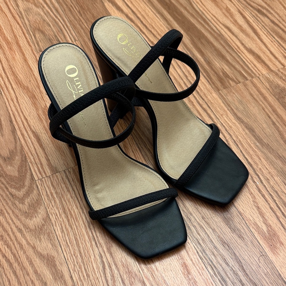 Black Strappy Sandals